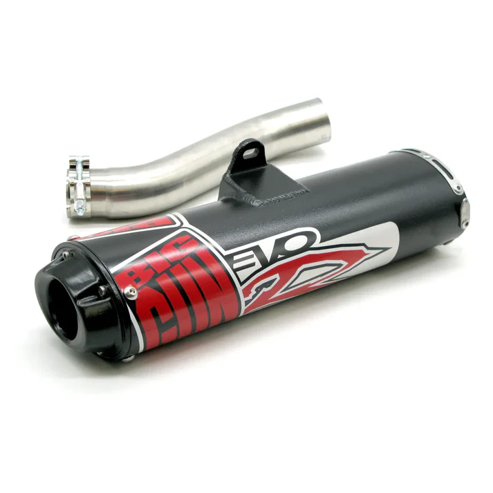 Exhaust - EVO R Slip-On Silencer in Black for Suzuki LTZ400