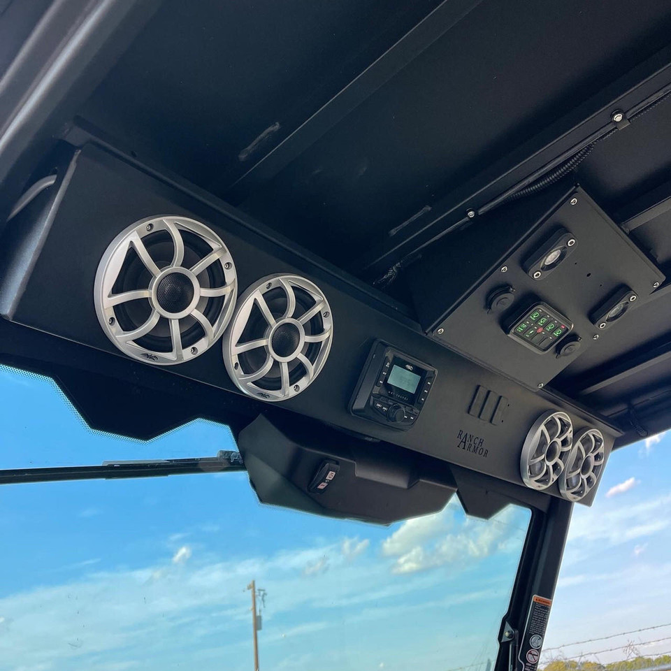 Ranch Armor Can-Am Defender Overhead Audio / Speaker System