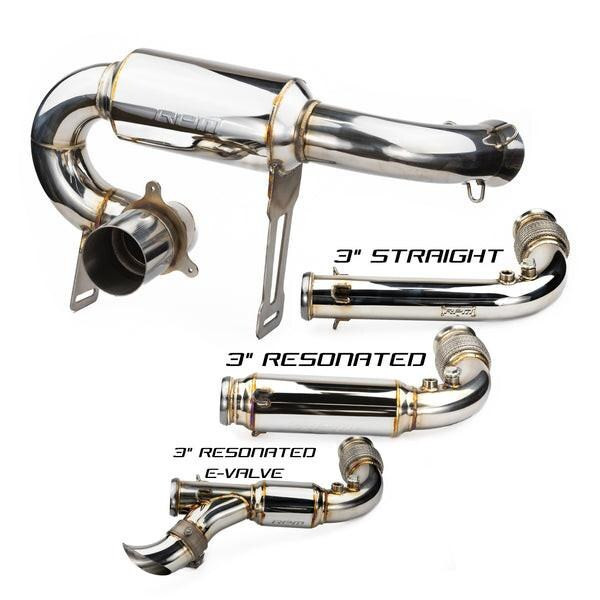 RPM Powersports Can-Am Maverick X3 Turbo / Turbo R / Turbo RR Full 3" Exhaust - Monster Core Muffler & Mid Pipe